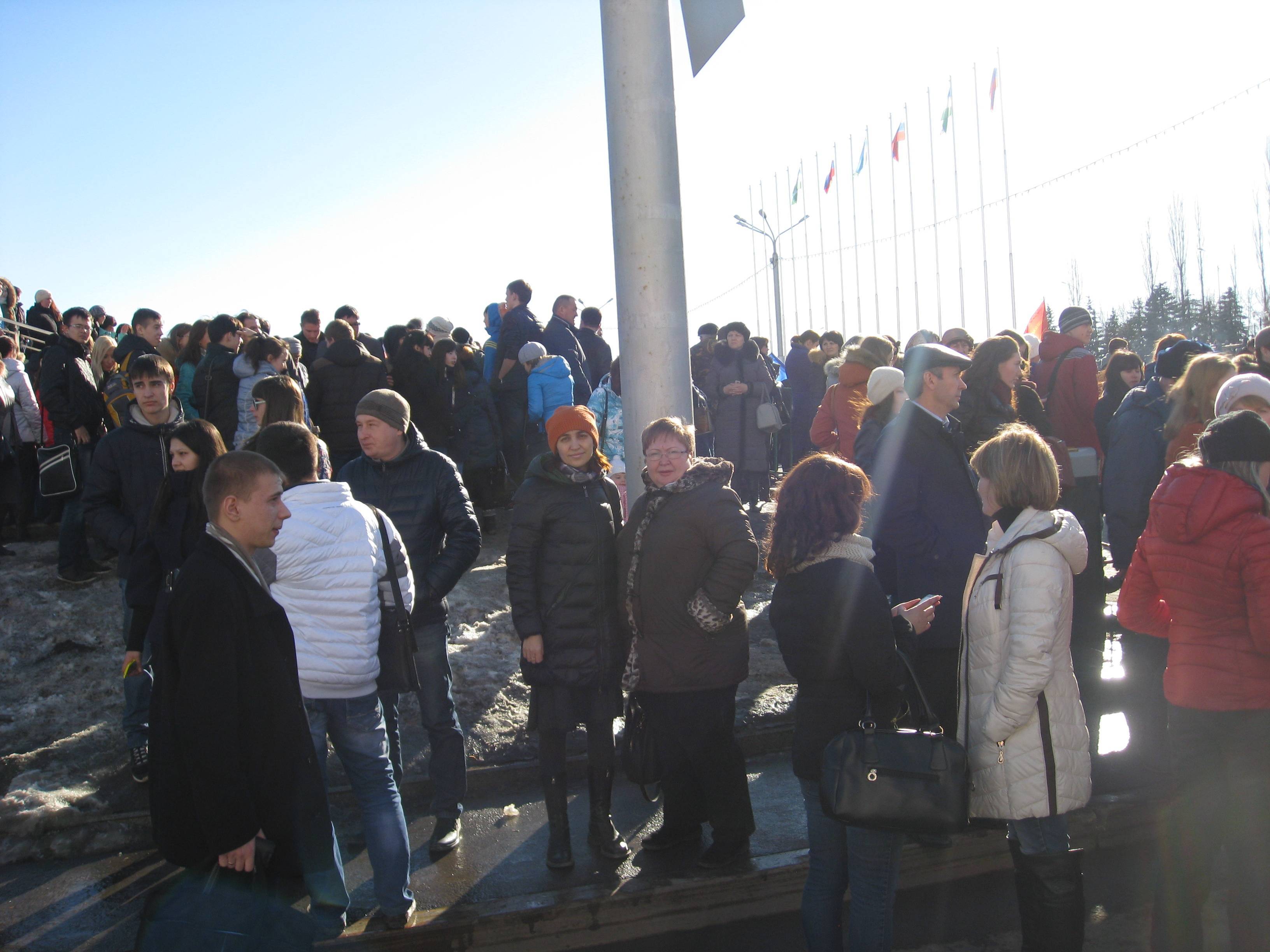 Стоматологическая поликлиника на митинг-концерте