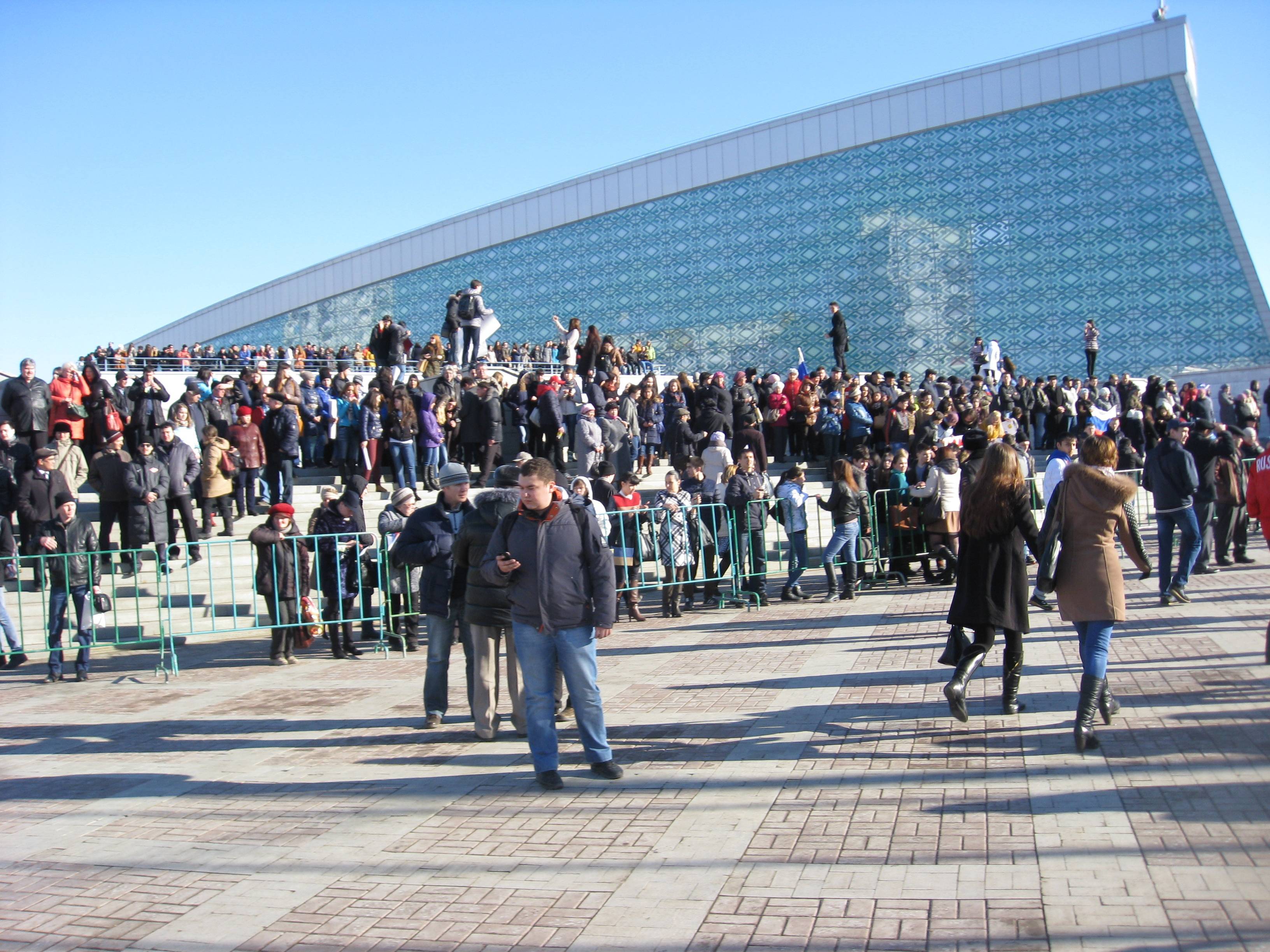 Стоматологическая поликлиника на митинг-концерте